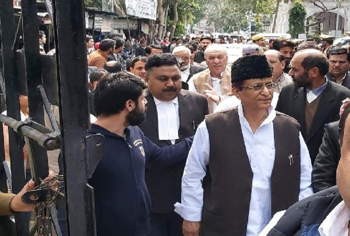 Azam Khan Abdullah Azam Tanzeen Fatma in Sitapur Jail lucknow