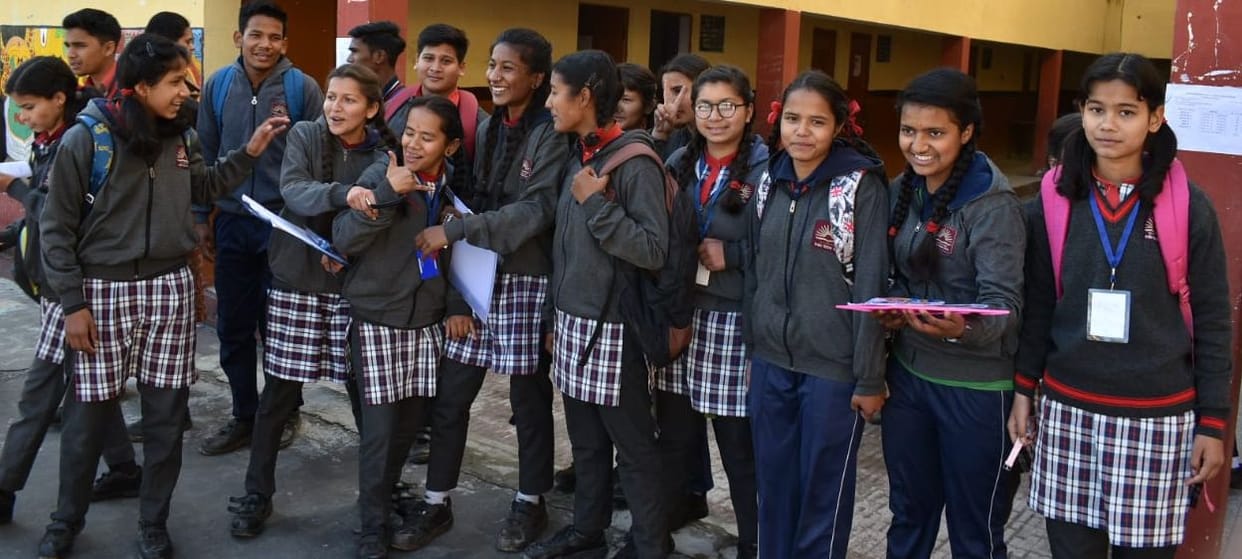 593 children gave English exam