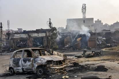 दिल्ली हिंसा के दौरान हालात