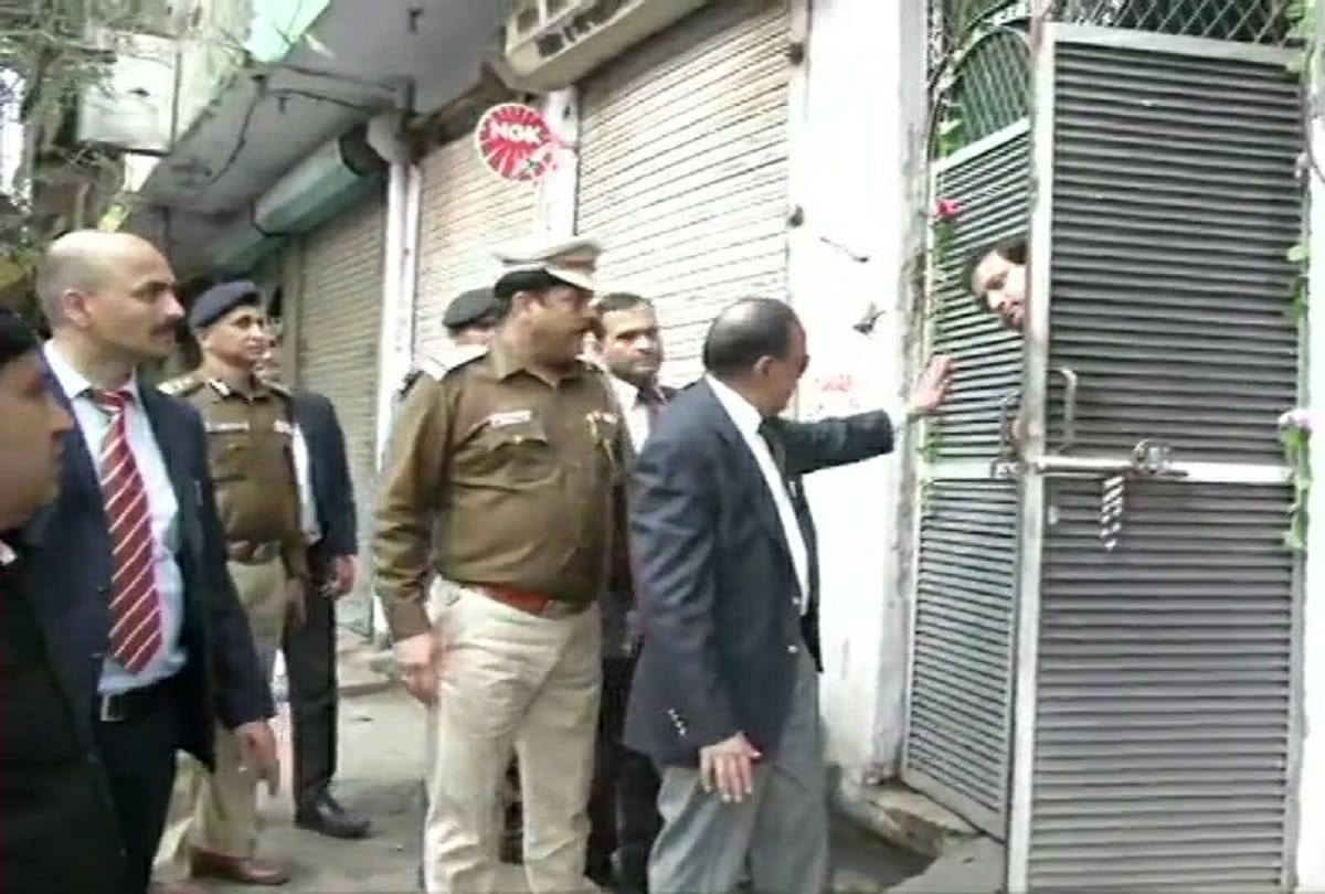 delhi violence National Security Advisor Ajit Doval called on the victims