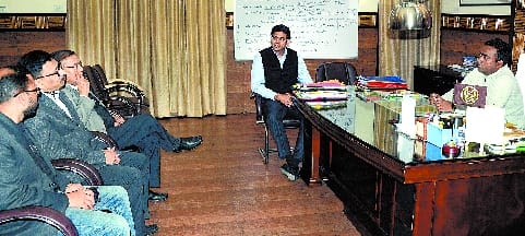 Secretary of SRMS Trust met DM to nominate nodal officer