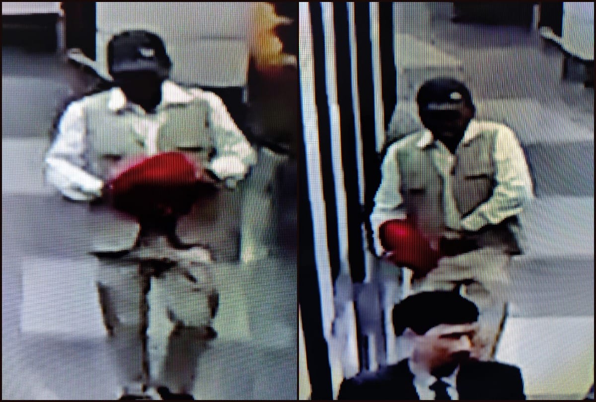 Theft in Jhansi famous hotel thief seen in CCTV footage 