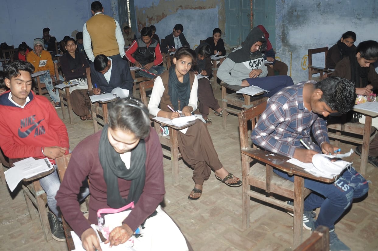 13105 students took the high school social science exam