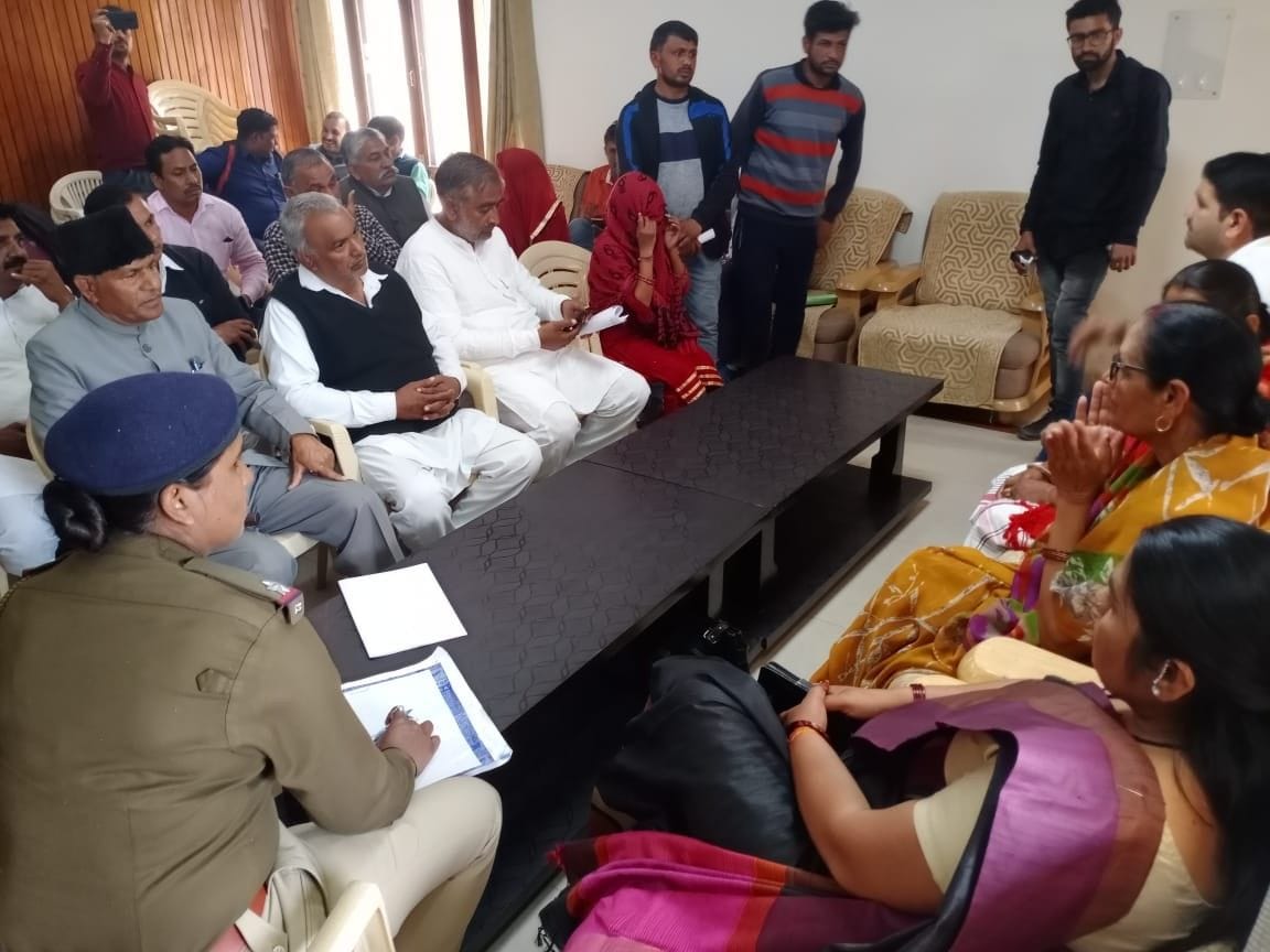 sarpanch, women, police