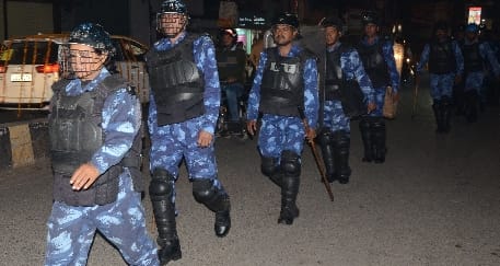 Police administration keeps an eye on the prayers offered with Delhi ruckus