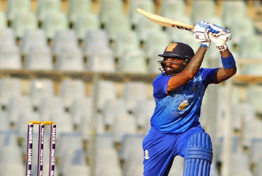Vijay Hazare Trophy 2021: Suryakumar Yadav slams half century against delhi, after selecting for indian t20 team