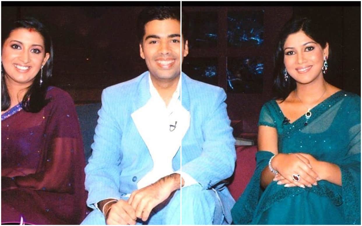 Smriti Irani Shares Throwback Photo With Karan Johar and Sakshi Tanwar