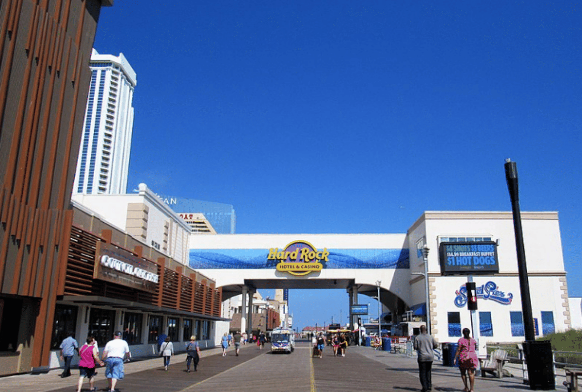 know about trump taj mahal knowm as Hard Rock Hotel & Casino Atlantic City