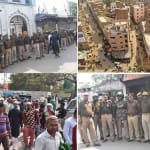 सीएए को लेकर तनाव के चलते अलर्ट रही पुलिस