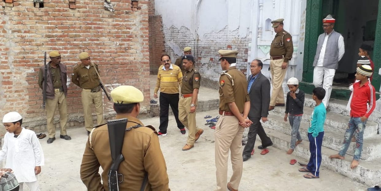 high alart in mainpuri