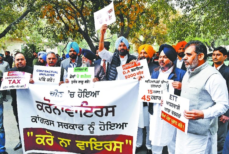 Budget session: Uproar in Punjab Assembly, SAD MLAs, Kartarpur corridor