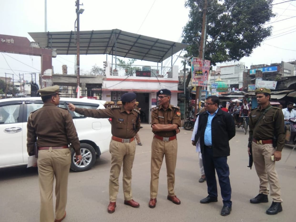 Police has been alerted to the Namaz prayers