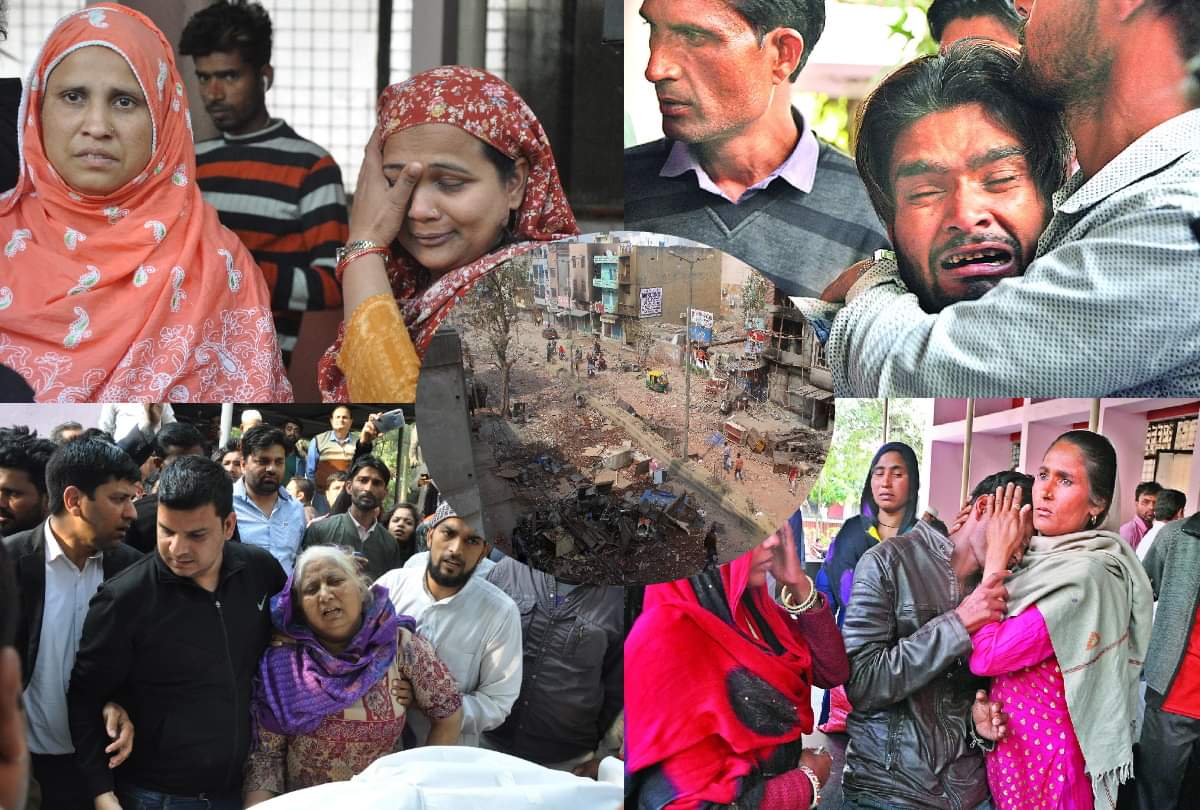 delhi violence No identification of feet And neck