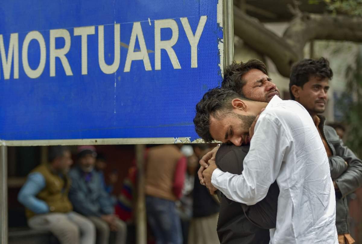 Delhi Violent protest unidentified deadbodies in GTB and RML hospitals