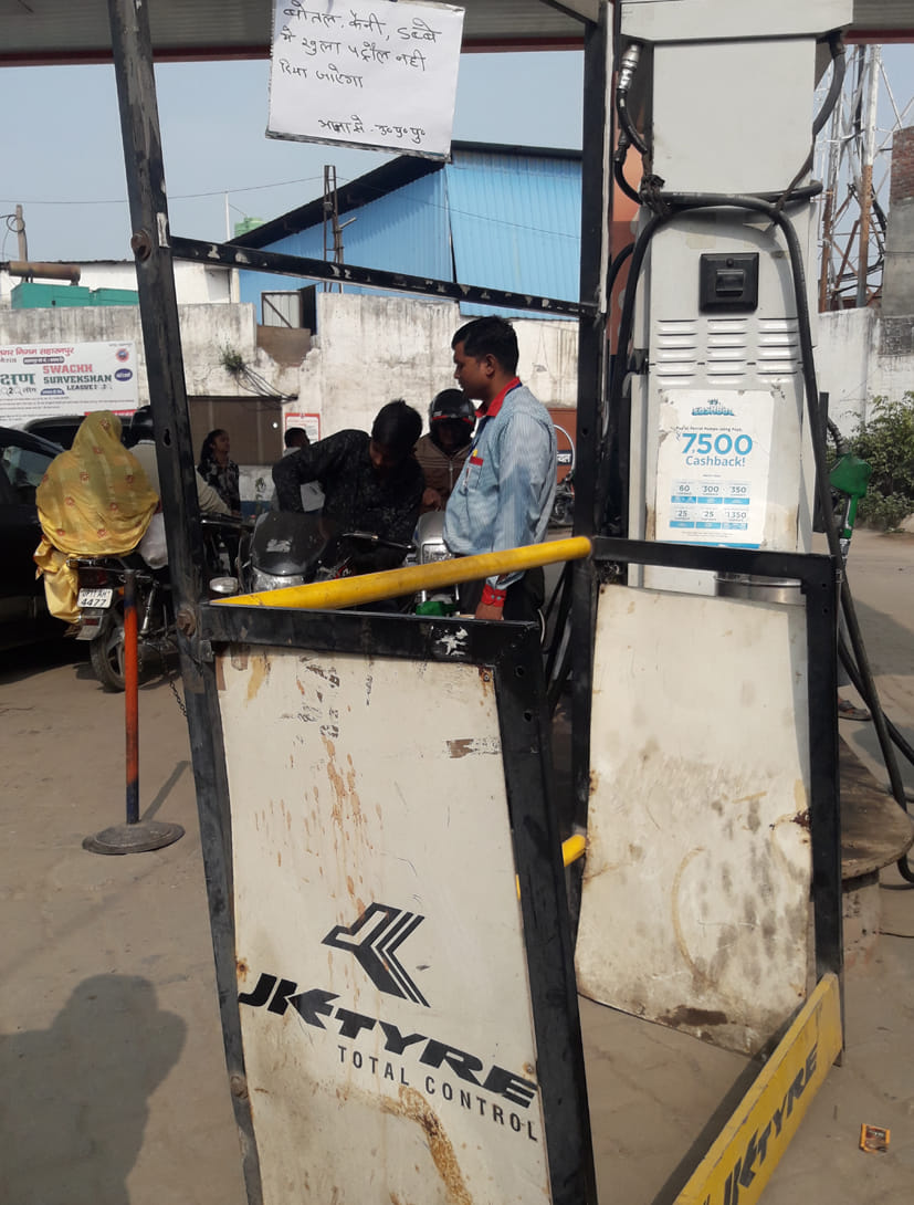 Action will be taken on pump operators given petrol in cans, bottles, cans