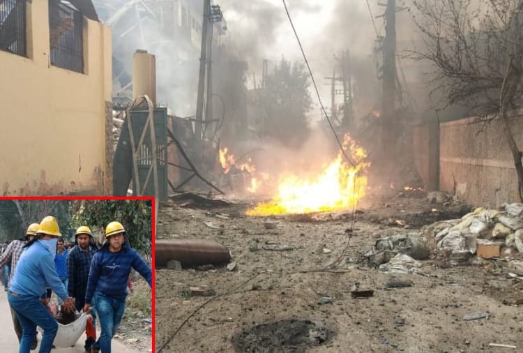 Boiler Blast in Bahadurgarh of Haryana Near Delhi, Three Building Collapsed