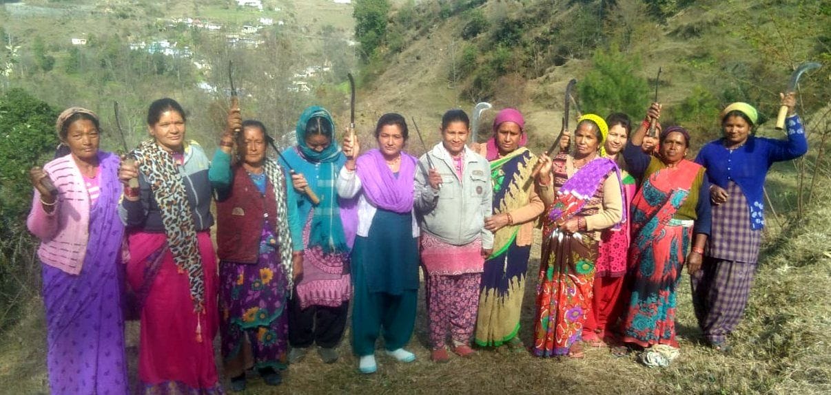 Thalgaon women performed