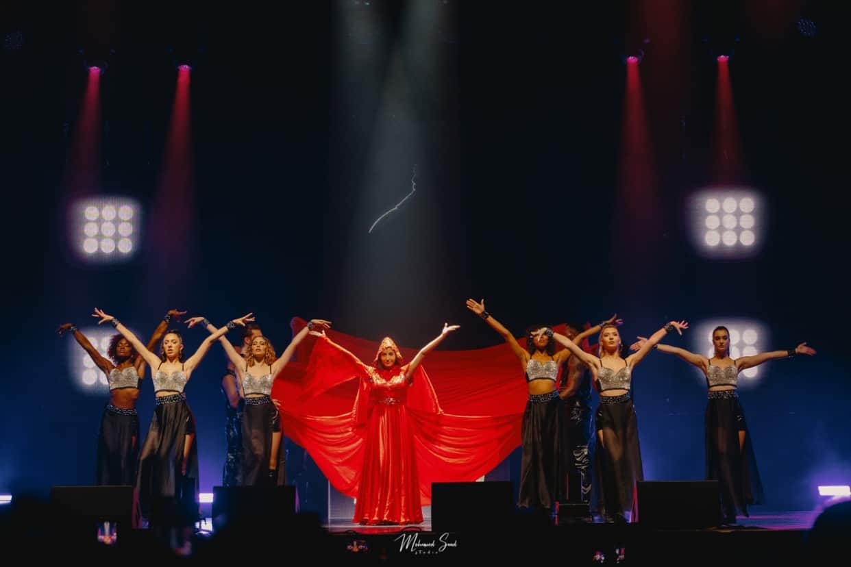 Nora Fatehi Viral photos of her performance at the L Olympia Bruno Coquatrix in Paris
