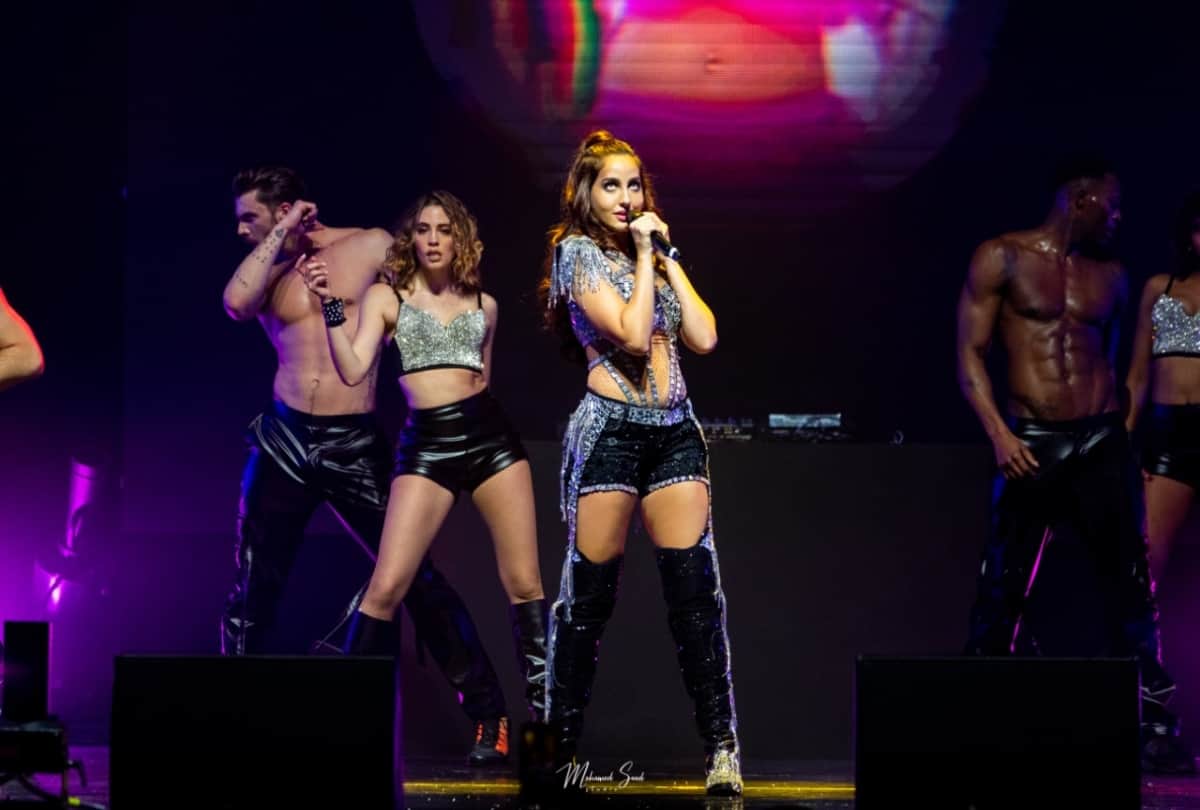 Nora Fatehi Viral photos of her performance at the L Olympia Bruno Coquatrix in Paris