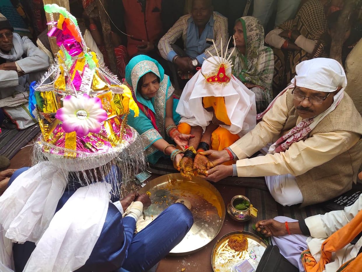 Everyone supported their daughter's marriage