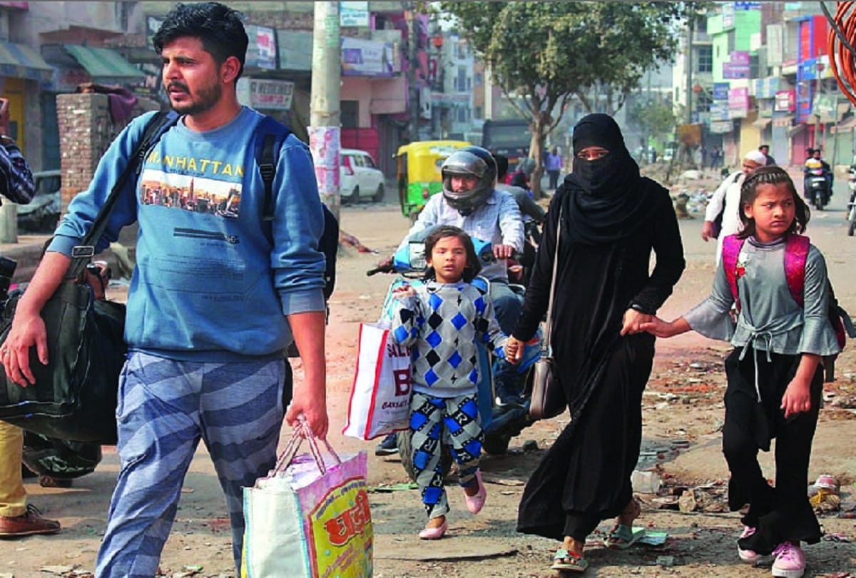 No home and employment so people left the city after riots