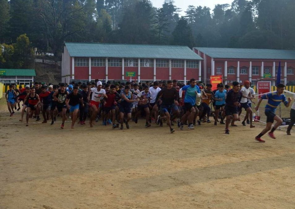 Sena bharti At KRC Ranikhet