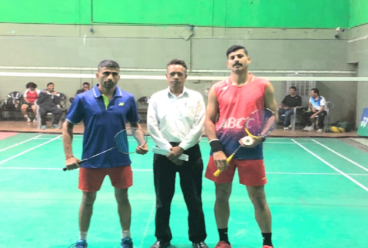 Rakesh in quarter finals of All India Masters Badminton competition