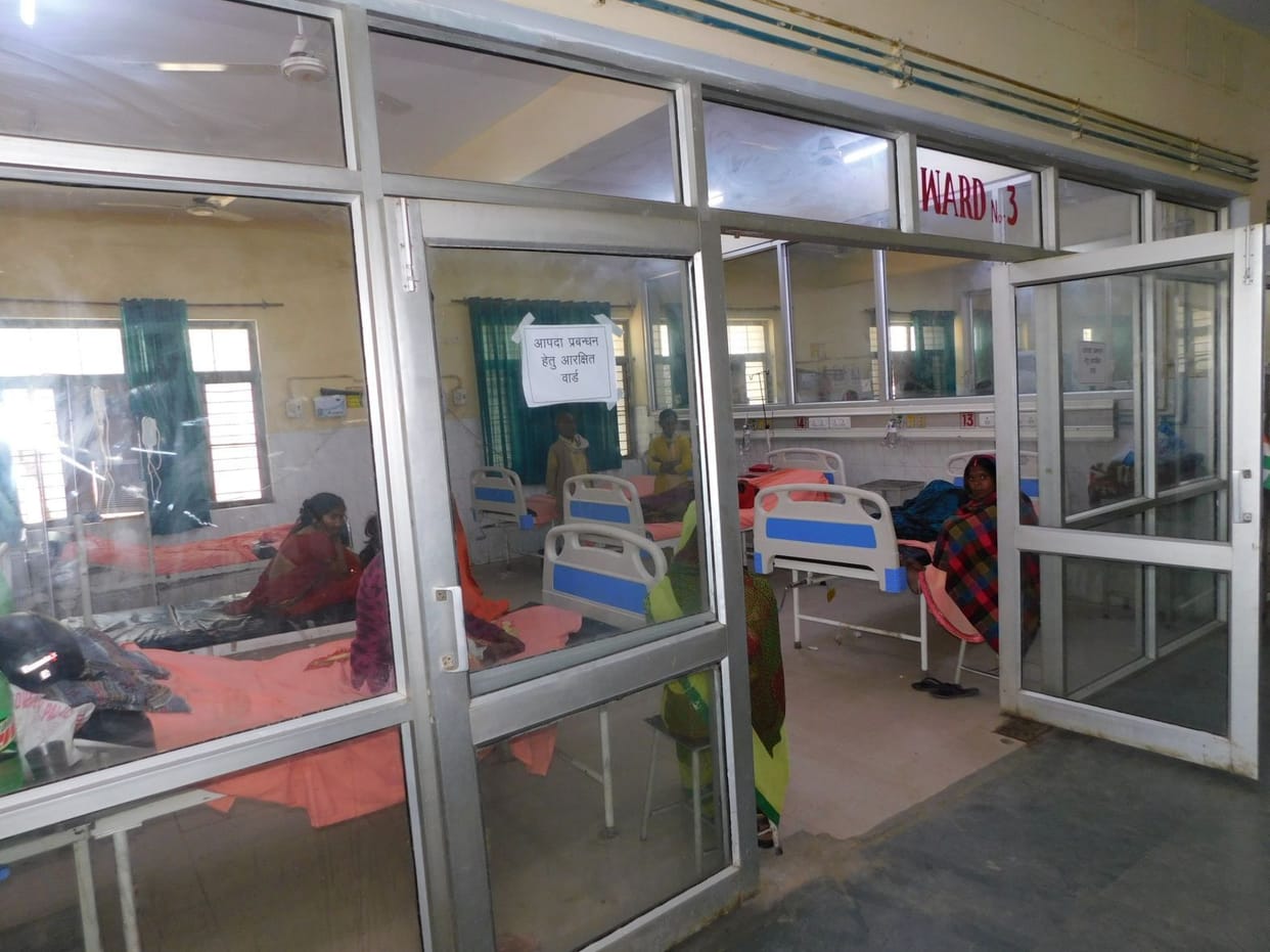 Preperation in district hospital