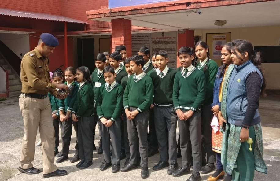 Students learned ways of doing police work