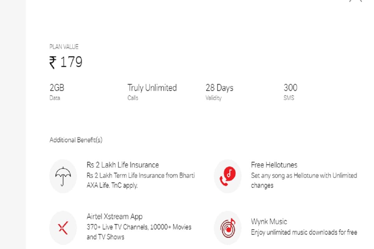Airtel best prepaid unlimited plans under Rs 300 with Daily data and more, Details here