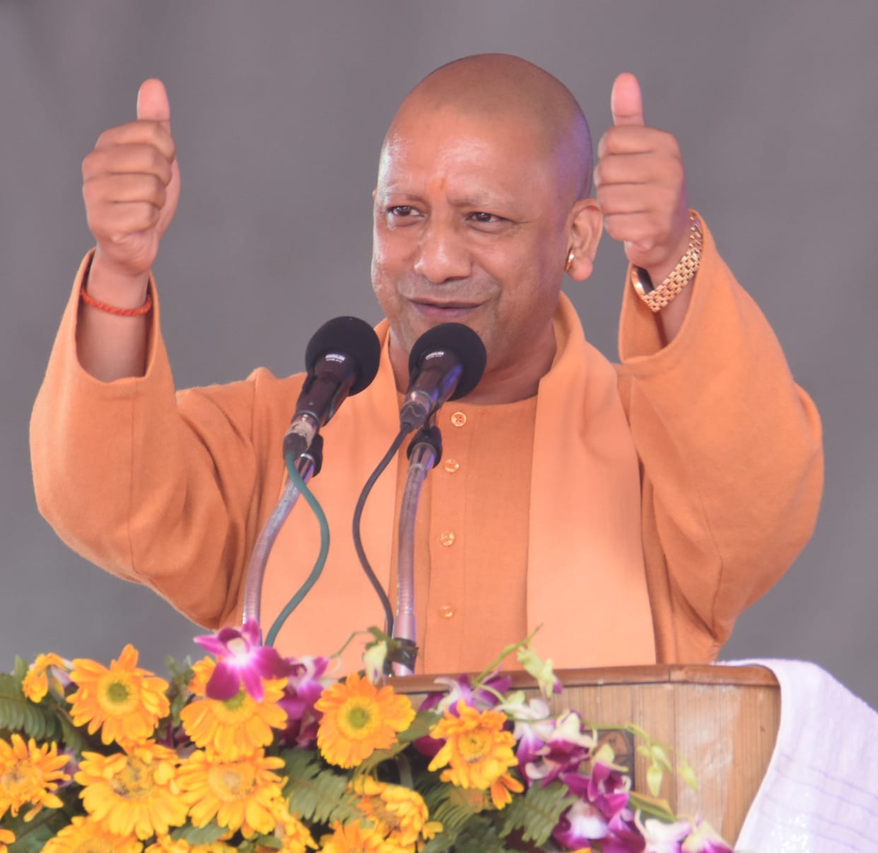 BJP's new slogan Jai Shri Ram, Jai Kisan in Chitrakoot