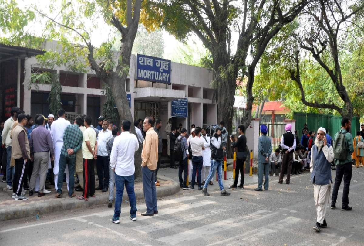 delhi violence No identification of feet And neck