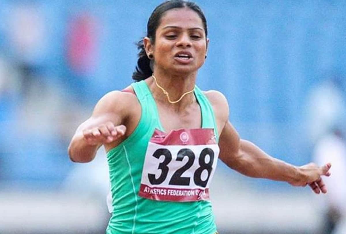 Star athlete Dutee Chand said- failed dope test due to pain medication, will challenge the ban