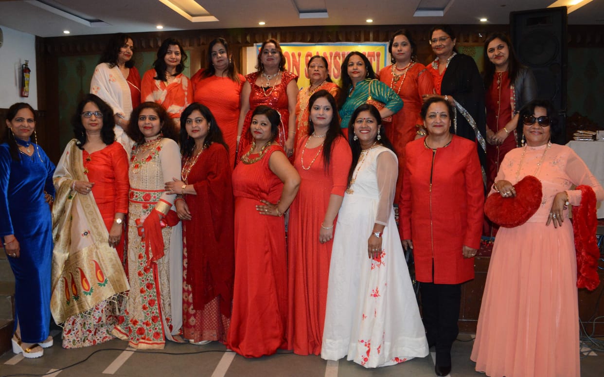 Neeru and Sangeeta were winners in apparel competition