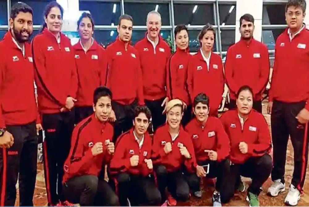 Indian boxing team wait 24 hour in frankfurt airport due to coronavirus