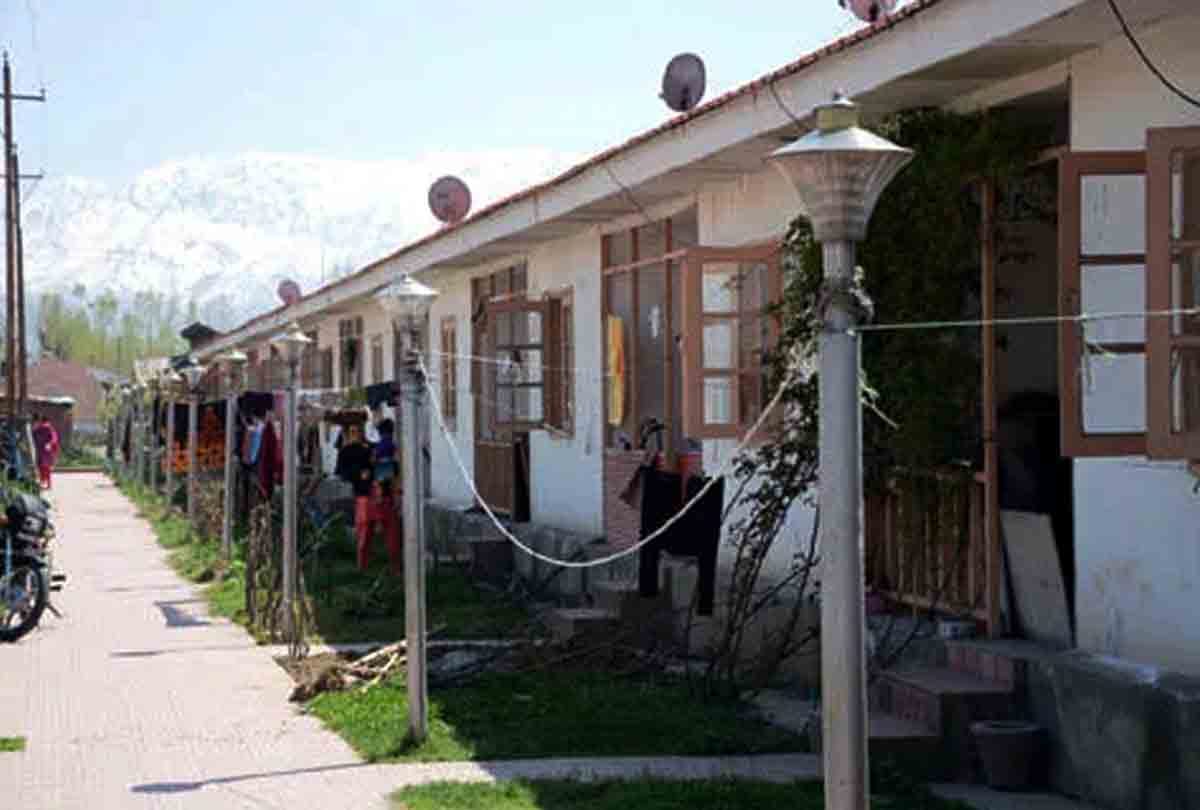 condition of government house allotted to Kashmiri Pandits