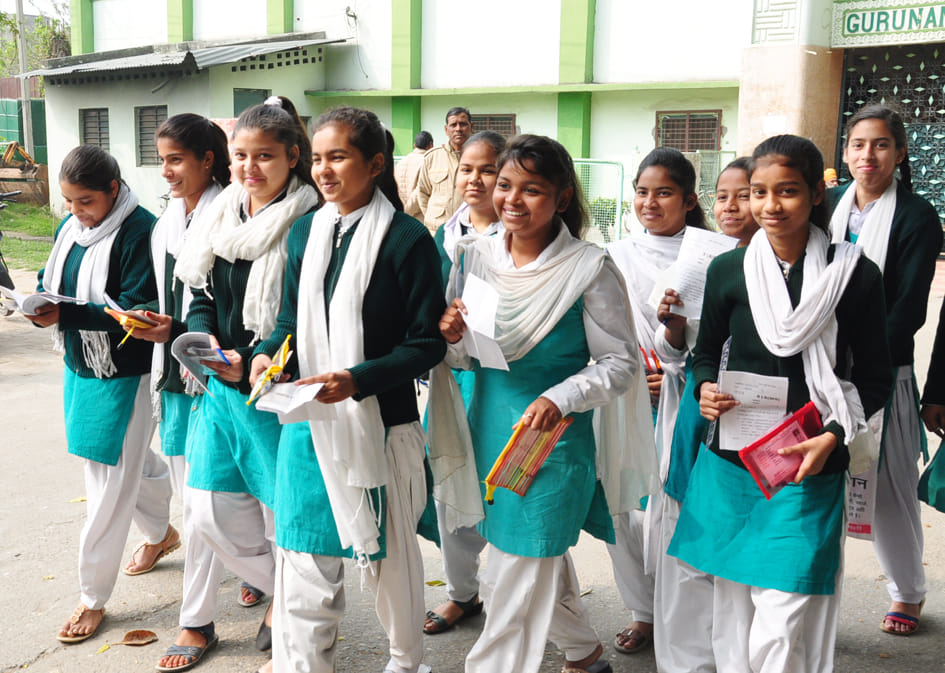 Seeing the easy question paper of history, the faces of the candidates blossomed