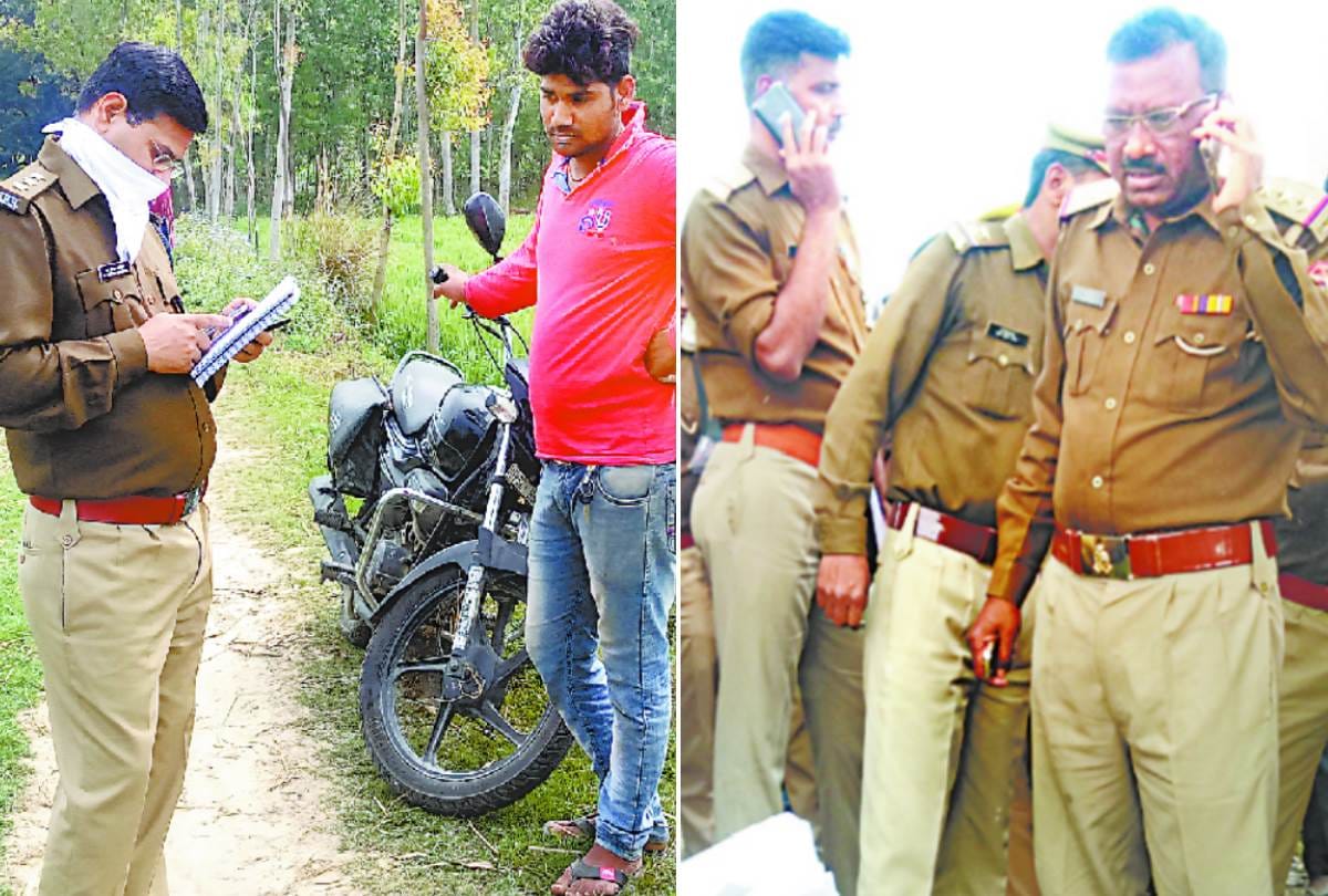A girl's body found in Itaunja in lucknow.