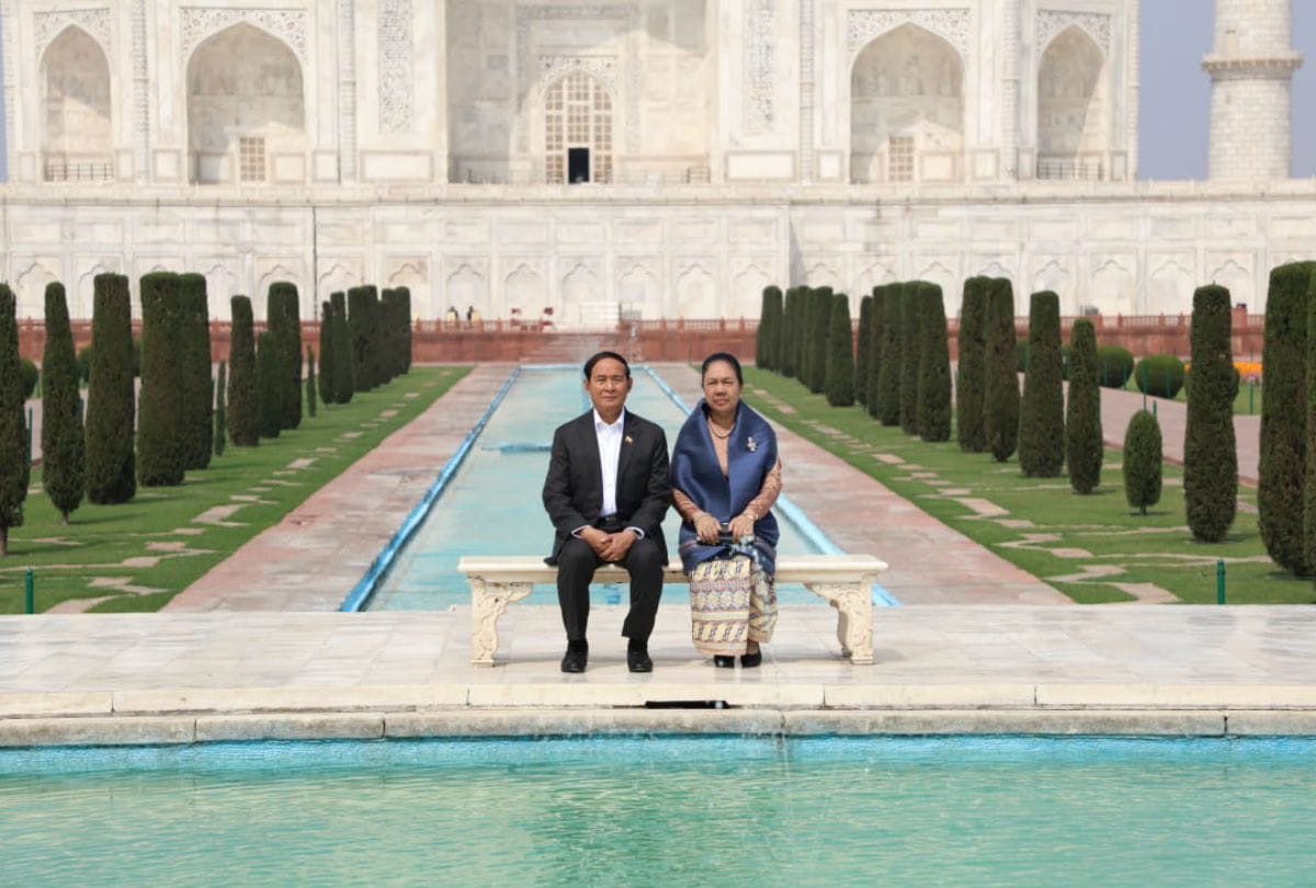 Myanmar President and his wife to visit Taj Mahal
