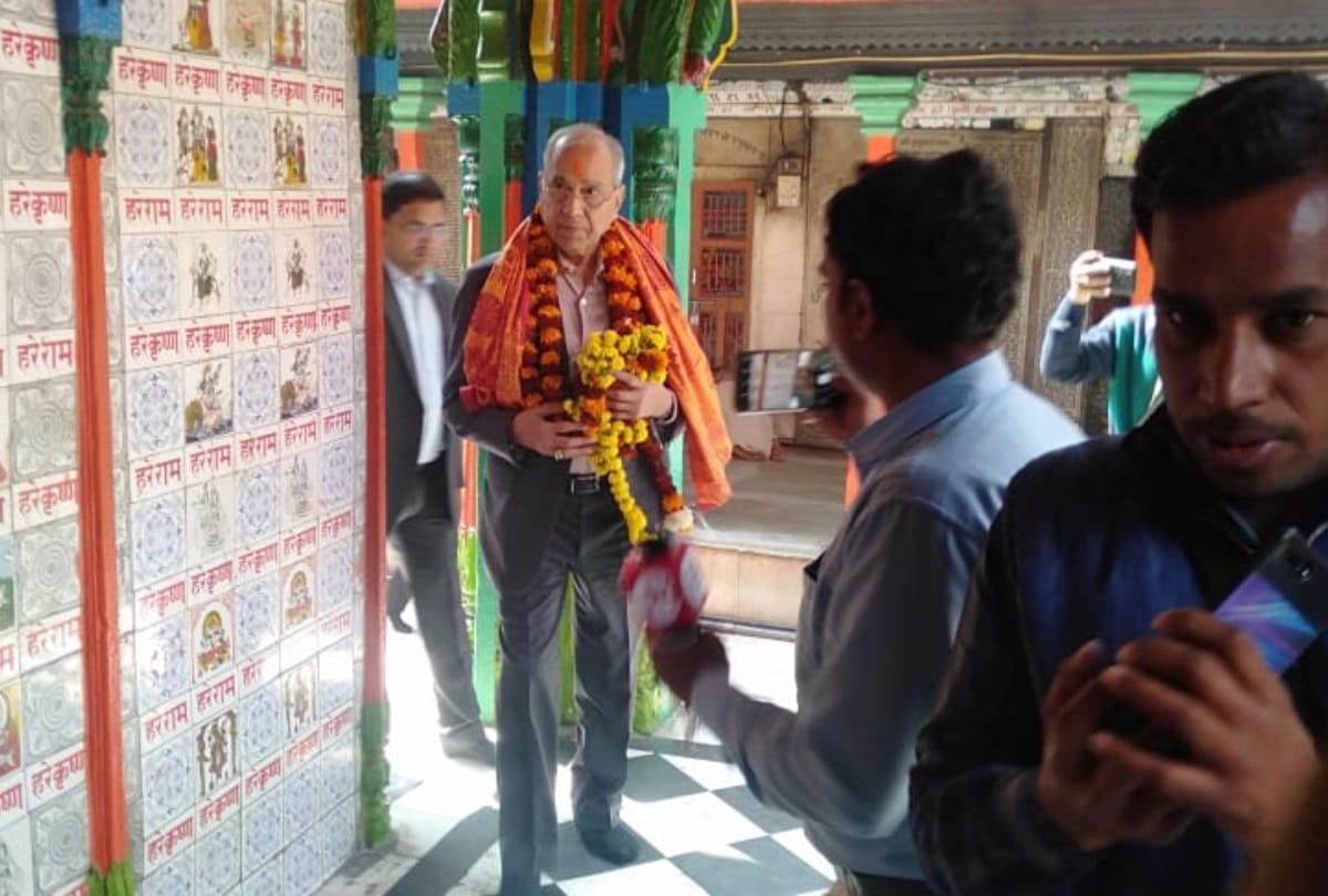 Ram temple nripendra mishra reaching ayodhya with team of engineers and security advisors updates