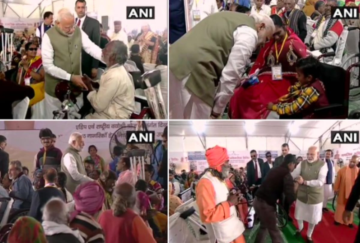 Narendra Modi in Prayagraj and Chitrakoot Live Updates Bundelkhand Expressway Yogi Adityanath