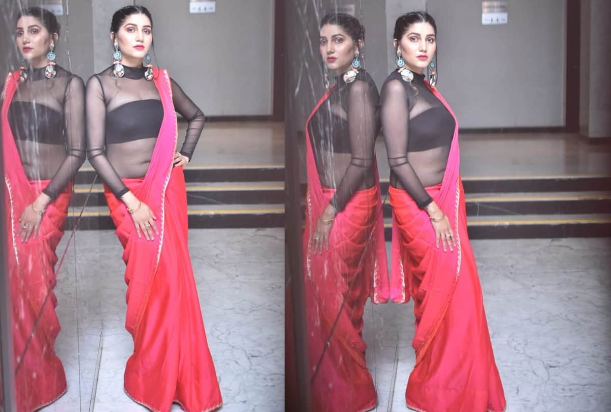 Sapna choudhary shares her western look photo on new year 2021