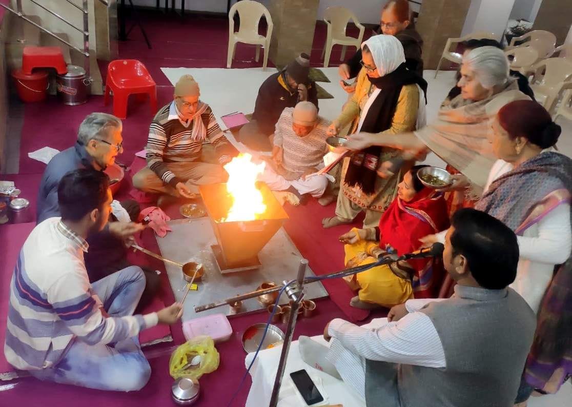 'Religion is the root of the Vedas and Vedas are the origin of God'