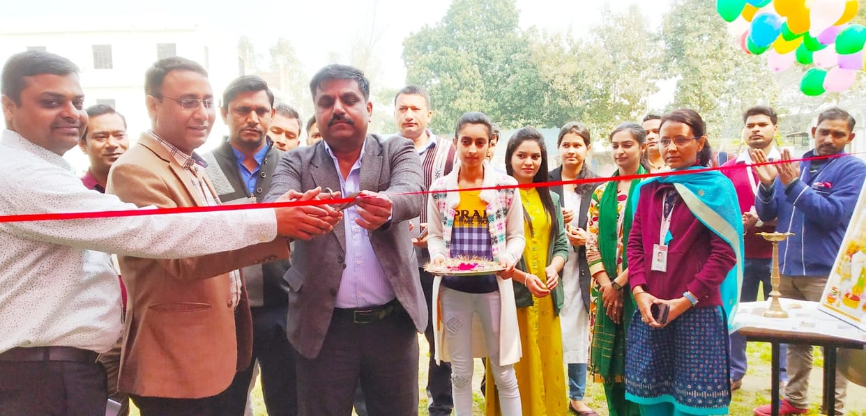 Players showed strength in sports meet