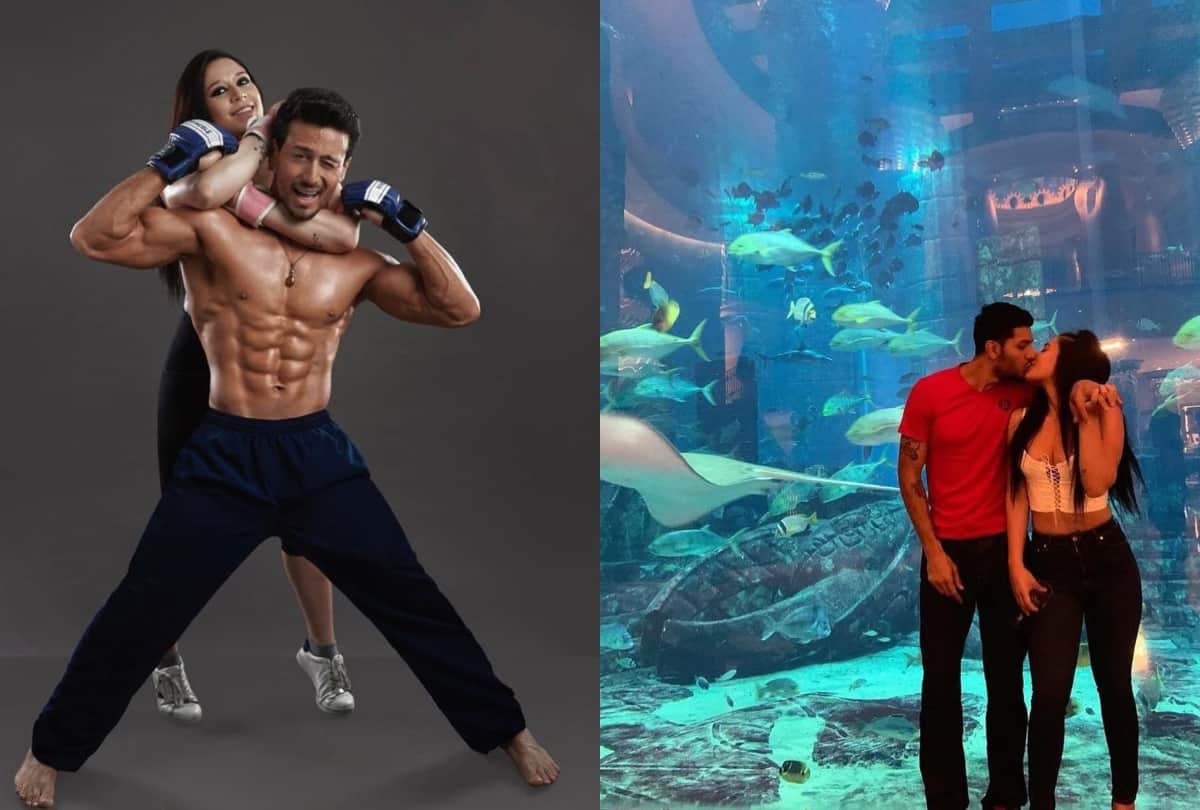 Tiger Shroff sister Krishna Jackie shared liplop photo with boyfriend Eban Hyams