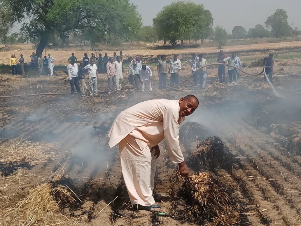There is no enouf Staff in Fire Brigrad Department in Charkhi Dadari