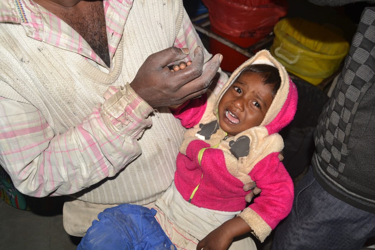 Hathras: Baby's hand chopped from fodder cutter machine in play