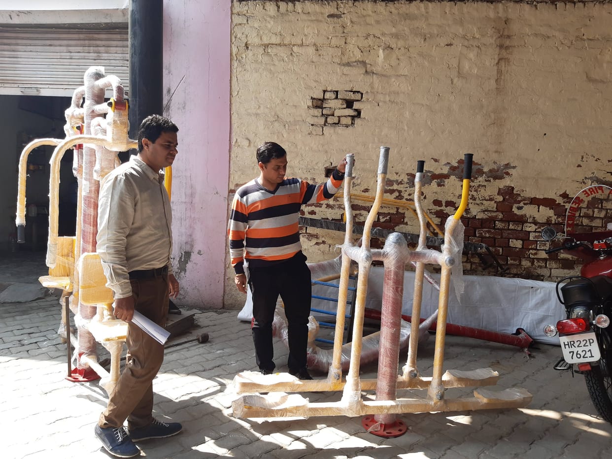 Swing and open gym will be set up in 24 parks of the city, fatehabad