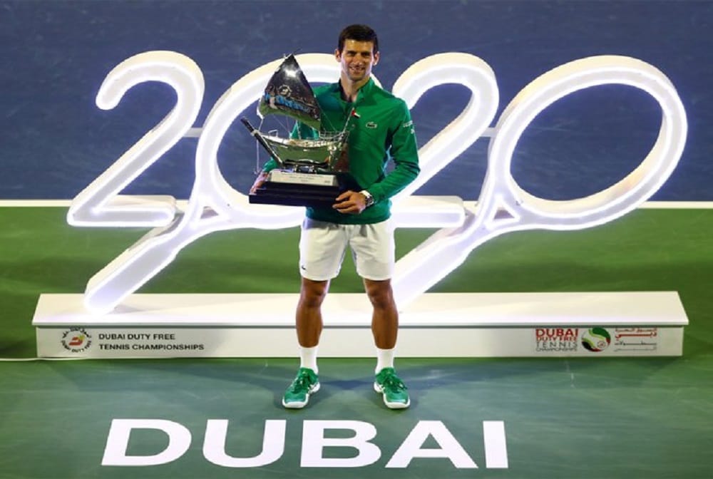 Novak Djokovic dominates Stefanos Tsitsipas to win fifth Dubai title 