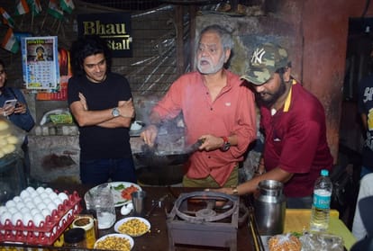 sanjay mishra wo teen din film shooting in mirzapur